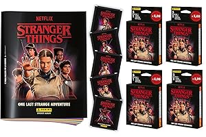 Stranger Things: One Last Strange Adventure - Sticker Collection - Super Starter Pack Panini [Album + 25 Bustine]