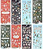 Baker Ross AT177 Lot De 100 Autocollants à Paillettes Motif