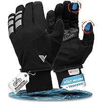 Alpensattel Polartherm Fietshandschoenen maat S | Fietshandschoenen 100% wind- en waterdicht (DIN EN 343) Winterhandschoenen voor dames en heren | Warme handen tot -10 graden touchscreen-functie
