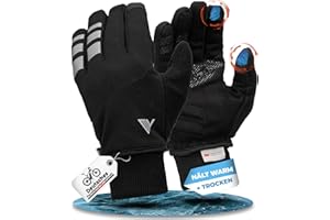 ‎MIVELO MIVELO Fahrradhandschuhe mit Thermo-Fleece I Wasserfest & Winddichte Handschuhe I Touchscreen fähig I Winterhandschuhe für kalte Temperaturen I Fahrradhandschuhe Herren Winter