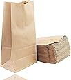 50x braune Beutel 265 x 170 mm Kraftpapiertüten Geschenktüten Kraftpapier als DIY Adventskalender - selber machen Tüten Beutel Weihnachten zum befüllen (50 x Tüten)