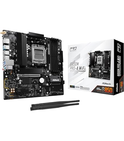 Amazon.in: Buy ASRock B850M-X WiFi R2.0 AM5 Micro-ATX Motherboard