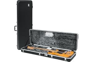 Gator Cases Deluxe ABS-Koffer für Bassgitarre mit interner LED-Beleuchtung (GC-BASS-LED)