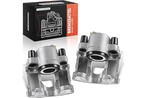 Frankberg 2x Brake Caliper Disc Brake Front Left Right Compatible with Fiesta III GFJ Fiesta IV JA JB Fiesta Box J3 J5 Fiesta Box JV KA RB Replace# 1121379