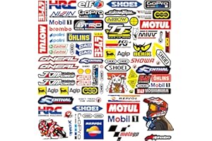 AHLMA 3 Piezas Pegatinas Coche Tuning Pegatinas Motocross para Bicicletas Adesivos para Coches Adecuado para Motocicletas Monopatines Coches Cascos de Scooter Y Motos de Motocross（Tipo D）