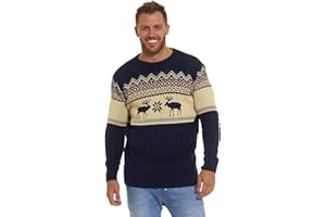 LEKEEZ® Christmas Jumper Unisex Mens Ladies Flossing Around Xmas Tree Sweater XS - 4XL