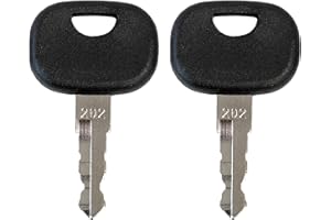 df quality Schlüssel 202 Universalschlüssel Baumaschinenschlüssel für Volvo Bagger Radlader Starterschlüssel Zündstarterschlüssel (2)