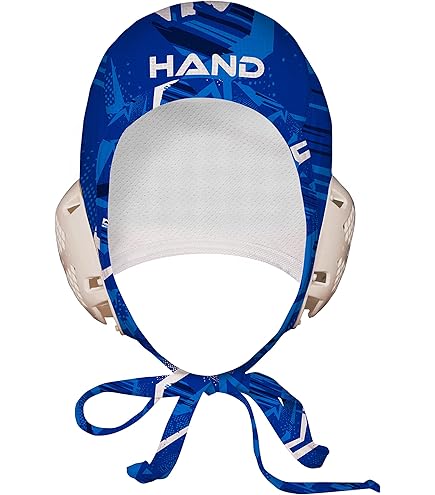 Cuffia Da Pallanuoto HAND SPORT Mod. Washed-Up - Professional, Unisex, Anti-cloro, Made In Italy - Foto 2