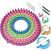 Kit Telai Per Tessitura E Pompon - Multiforme E Multicolore Per Lavoretti - Foto 9