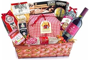 Villa Guelfa Cesto Natalizio ''Fattoria'', Specialità Gastronomiche Gourmet in Confezione Regalo per Natale