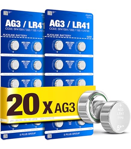 PKCELL Batería AG3 1.5V LR41 392 384 192 Botón De Célula - Foto 2