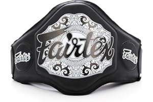 Fairtex Black/Black BPV3 Microfiber Belly Pad