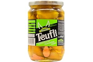 ‎FEINKOST DITTMANN Feinkost Dittmann Teufli pikante grüne Pfefferonen mit Frischkäse gefüllt, 6er Pack (6 x 650)