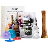 Masontops Komplettes Einmachglas-Fermentierungs-Set – Mit weiter Öffnung - DIY-Zubehör