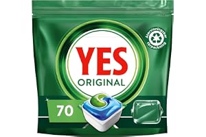 Yes Original All In One Maskindiskmedel, 70 Diskmaskinstabletter, Effektiva Även På Intorkat Fett