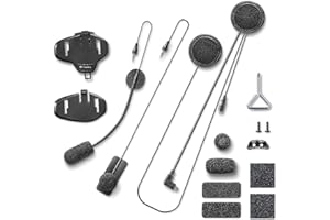 Cellularline Micinterphominiusb Kit audio con 2 microfoni per Interphone Sport/Tour/Urban