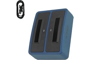 MTB MORE ENERGY Dual-Ladeschale (Micro-USB, ohne Kabel/Adapter) CT-3650 für Contour+2, HD 1080P... / Toshiba Camileo P100... / Aiptek - s. Liste