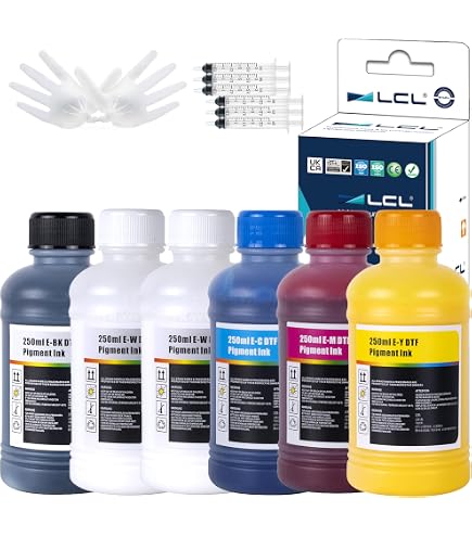 DTF Tinte, 500 Ml, Weiß – Für DTF-Drucker, Kompatibel Mit I3200, DX5/DX7, XP600 U.a.