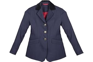 Shires Aston Childrens Show Jacket - Navy Blue