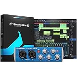 PreSonus AudioBox USB 96, 2 entrées/2 sorties Interface Audio avec Ensemble de Logiciel Comprenant Studio One Artist, Ableton