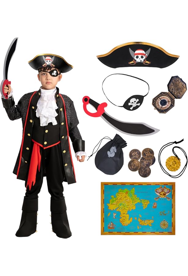 Piratenpak Jerry heren | Stoer piratenkostuum voor mannen