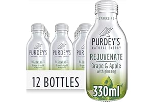 PURDEY'S Purdey’s Rejuvenate Natural Energy Drink, 12 x 330 ml Bottles