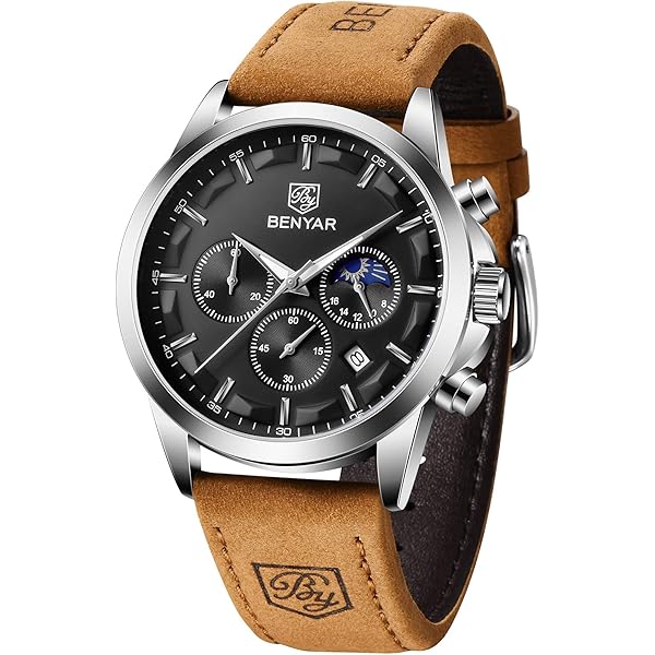 LIGE Herenhorloges Ultradunne Waterdichte Analoge Quartz Herenhorloge