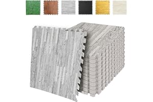 SG Traders Eva Foam Mats Interlocking Gym Flooring Puzzle Exercise Mats Non-Slip Rubber Cushion EVA Floor Tiles Interlocking Mats Eva Tiles Gym Workout Tiles Interlocking Mats (60x60cm) 24" x 24"