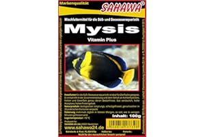 SAHAWA Fischfutter Frostfutter 100g Blister viele Sorten freie Auswahl für alle Zierfische und Marine Fische (MW) (Mysis/Schwebegarnelen 100g Blister (MW))