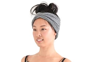 Charm Casualbox Tejido Cinta Para El Pelo Con Orgánico Algodón Turbante Moda Cabello Banda Hombres Damas Hecho En Japón Gris