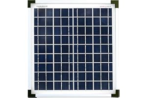 enjoy solar Poly 20W 12V Polykristallines Solarpanel Solarmodul Photovoltaikmodul ideal für Wohnmobil, Gartenhäuse, Boot