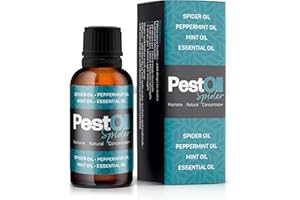 EFA INTERNATIONAL PestOil Spider– Peppermint Oil, Makes 12 litres Spider Repellent, Natural Peppermint Essential Oil