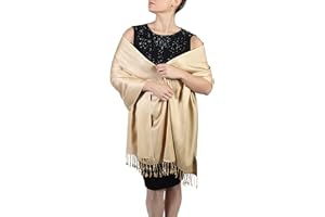 YORK SHAWLS Pashmina Shawls and Wraps for Ladies - Perfect Evening & Wedding Accessory for Women