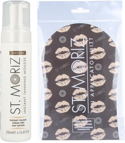 St. Moriz Professional Express Mousse + St. Moriz Applikator Handschuh 1 Set Kosmetik