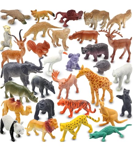JOKFEICE Figura Mucca Gialla Realistica – Giocattolo Educativo Per Bambini 3-5 Anni, Cake Topper, Regalo Di Compleanno E Natale - 2