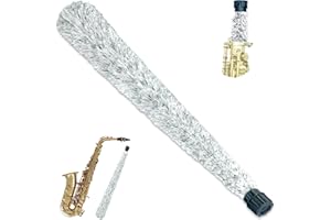 KUKYO Alto Sax Pad Saver, ultra fiber Brush Cleaner Maintain Care Tool, easy to environment,easy to body of human, Gifts.