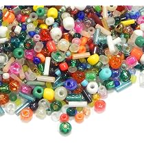 Craftdady - 480 perline in vetro, 4 mm, 6/0, piccole, rondelle, perline in vetro ceco, distanziali, nero, miste, per la creazione di braccialetti, collane, gioielli per perline di San Valentino