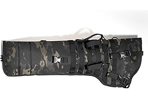 Alephnull Tattico Fodero del Fucile Morbido Militare Fodero Fucile Adatto per Fondina Monospalla Portatile per Fucili da Caccia