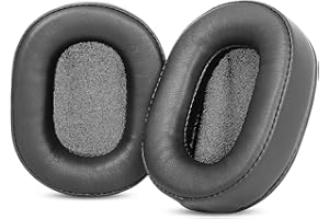 YunYiYi Poduszki na uszy nauszniki kompatybilne z Sony MDR-RF895RK mdr rf895rk zamiennik zestawu słuchawkowego nauszniki pianka czarna..