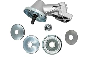 Hippotech Gearbox Head Assembly with Cup and Lock Nut for for Stihl Trimmer FS300 FS310 FS350 FS400 FS450 FS480