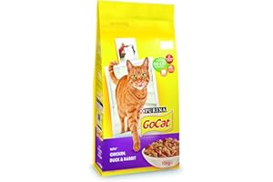 Go-Cat Dry Cat Adult Food Chicken and Duck Dry Cat Food, 10 kg