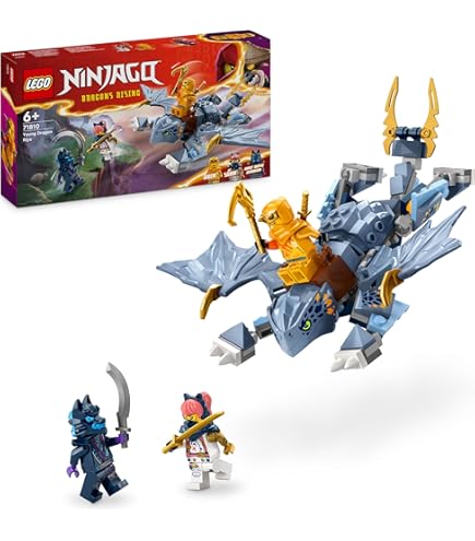LEGO Ninjago 71810 Jouet avec 3 Mini Figurines Ninja pour Le Jeu