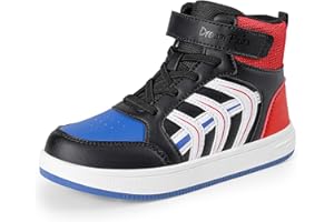 DREAM PAIRS Boys Girls Sneaker High Top Basketball Shoes Kids LilLegends JuniorFly Jumpers Sports Shoes for Athletic School Gym