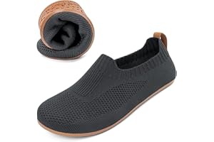 KOWAYI Chaussons Homme Antidérapantes Pantoufles Atmungsaktiv Confort d'intérieur Slippers Semelle en Caoutchouc Unisex Maison Chaussures
