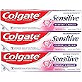 Colgate Sensitive Toothpaste with Whitening, Prevent and Repair, 6 Ounce, 3 Pack