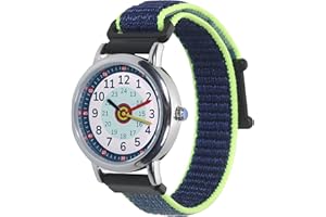 Anio 3 Children's Learning Watch – Children's Watch for Learning Times from 6 Years, Waterproof up to 5 Bar, Children's Watch for Boys and Girls