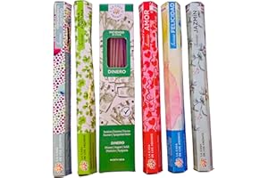 ESTHELAR SELECT 120 Varillas de Incienso para Atraer Dinero y Buenas Energías – Pack Ritual con Aromas Naturales: Dinero, Amor, Buena Fortuna, Felicidad, Jazmín y Pensamiento Positivo