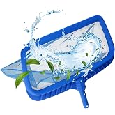 Amapool Deluxe Havuz Dip Kep&ccedil;esi - İnce G&ouml;zenekli Derin Havuz Ağı | 40 x 50 cm Ekstra Dayanıklı &Ccedil;er&ccedil;eve, Standart 28 mm Teles