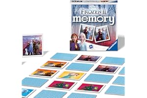 Ravensburger - Disney Frozen 2 Memory In Formato Pocket | Giochi Bambina 3 Anni | 48 Carte | Memory Gioco Per Bambini | 2-6 Giocatori | Regalo Bambini 3 Anni
