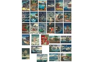 ZPPLD 30 Tarjetas Postales Vintage, Postales De Edificios Antiguos, Postales Vintage, Postales Retro, (Edificios Antiguos)